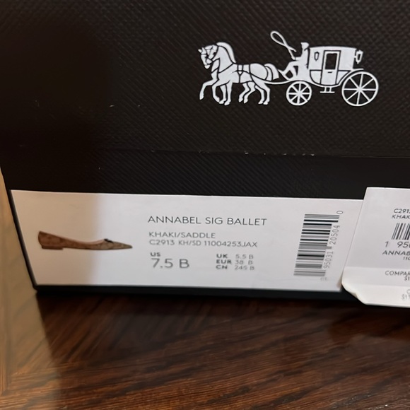 Coach shoes , with box and original tags ect… worn only a couple times - Picture 2 of 10